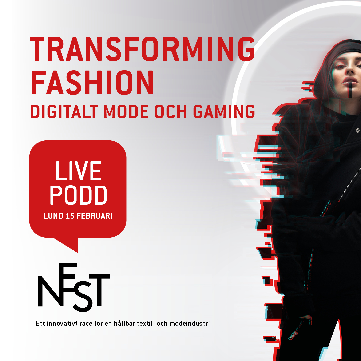 Livepodd 15/2: Fashion Transformation -Digitalt mode & gaming