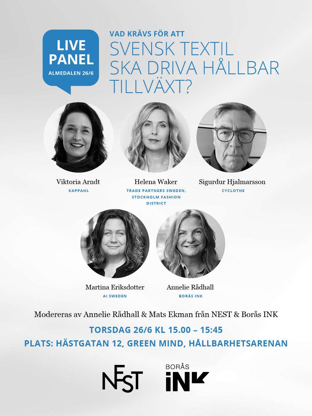 Vad krävs för att svensk textil ska driva hållbar tillväxt?