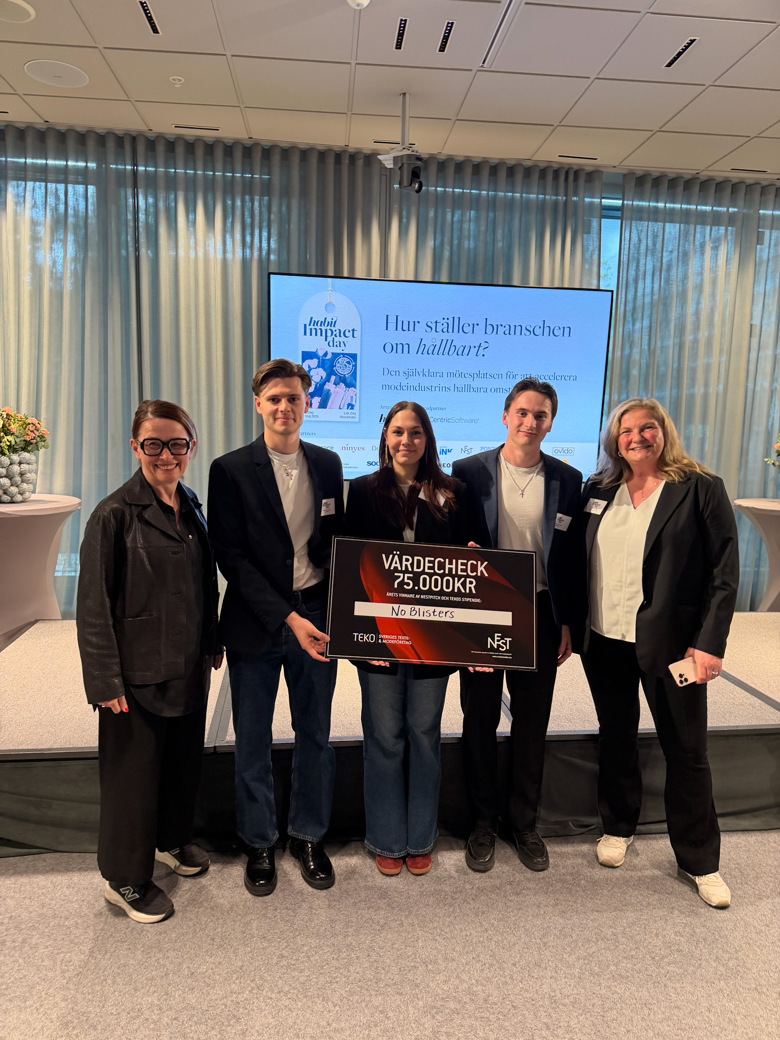 NoBlisters vinnare av NEST-pitchtävling och TEKOs stipendium
